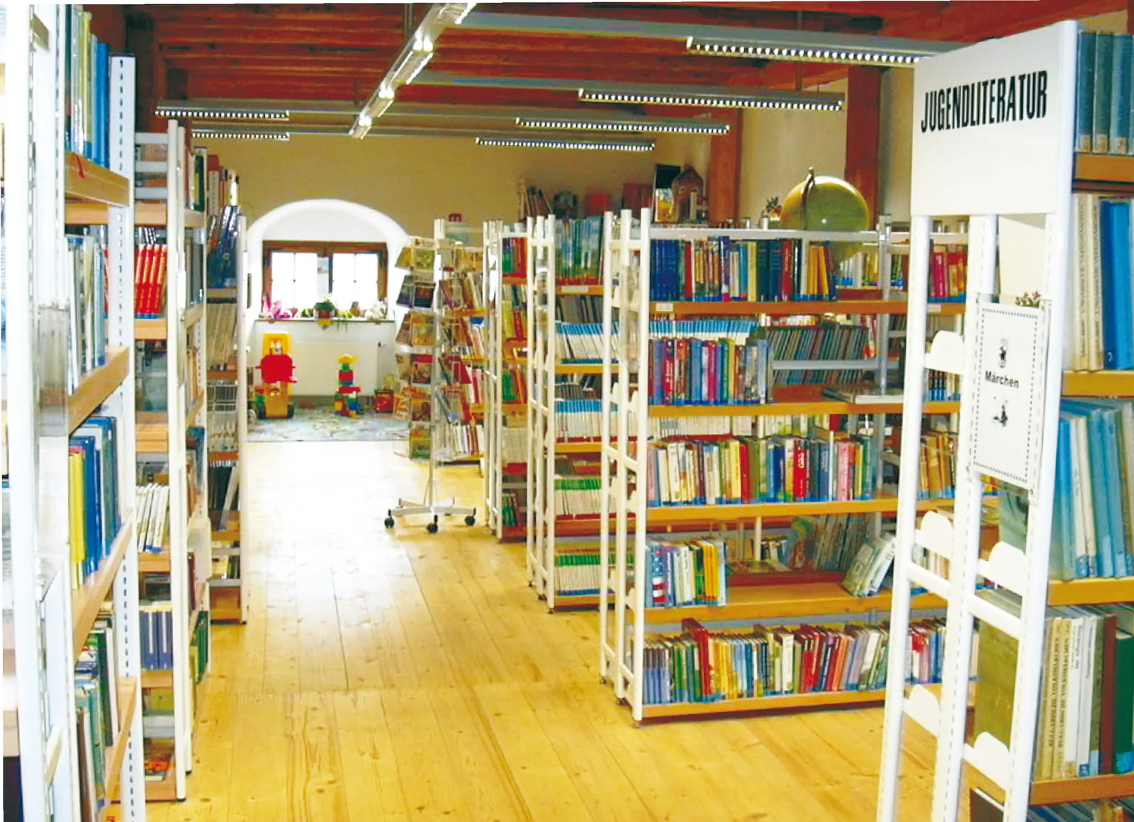 Präsentation und Unterbringung des Medienbestandes — Stadtbibliothek Marienberg, Marienberg