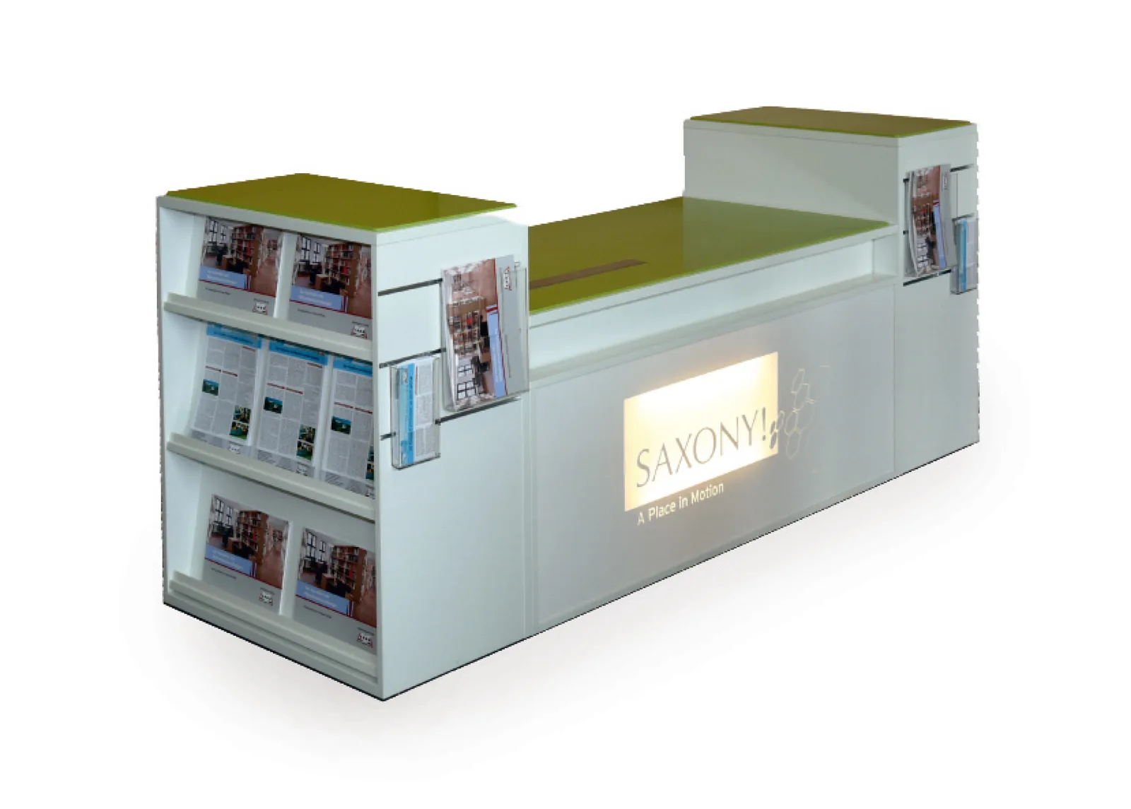 Thekenanlage — Messestand ProjectQatar, Doha (Katar)